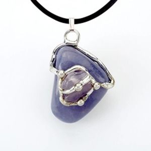 Law of Attraction HARMONY Crystal Gemdrop Amulet Pendant Necklace